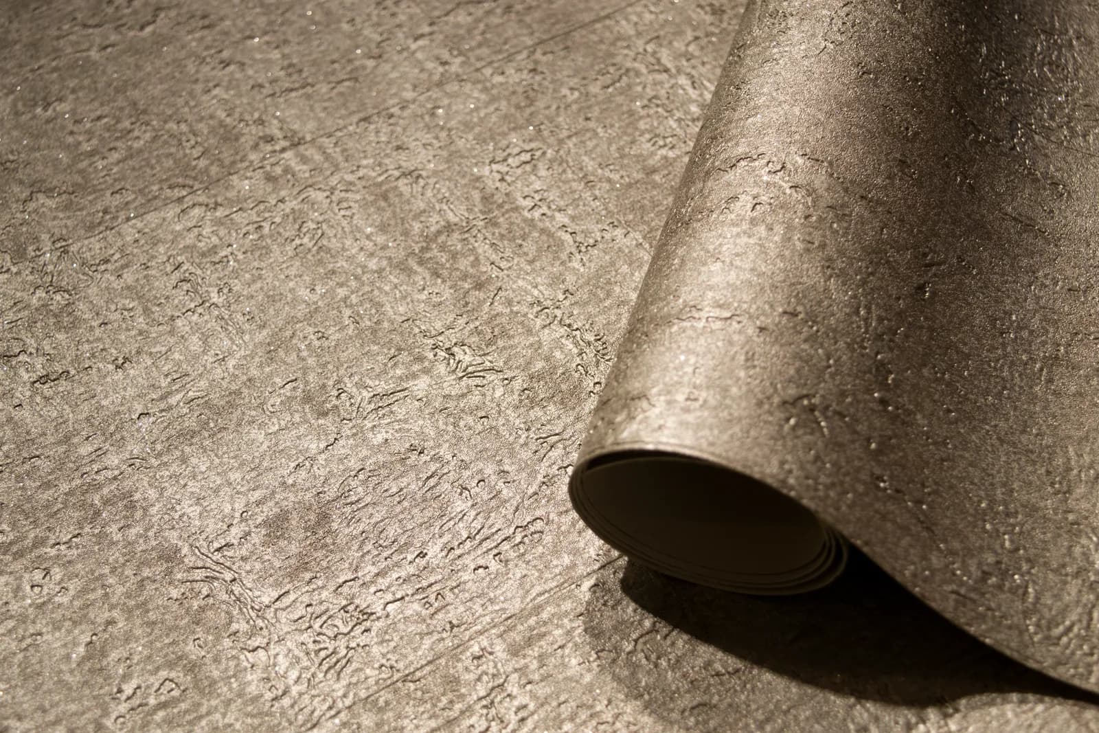 Papel de Colgadura Piedra Corcho Taupe Rollo de 5,2m²