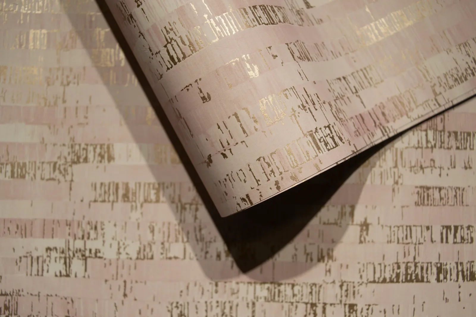Papel de Colgadura Diseño con Reflejos de Cuadros Metalizados Rollo de 5,2m²