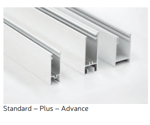 Accesorio Perfil Lateral Cover Light Standard Blanco Und