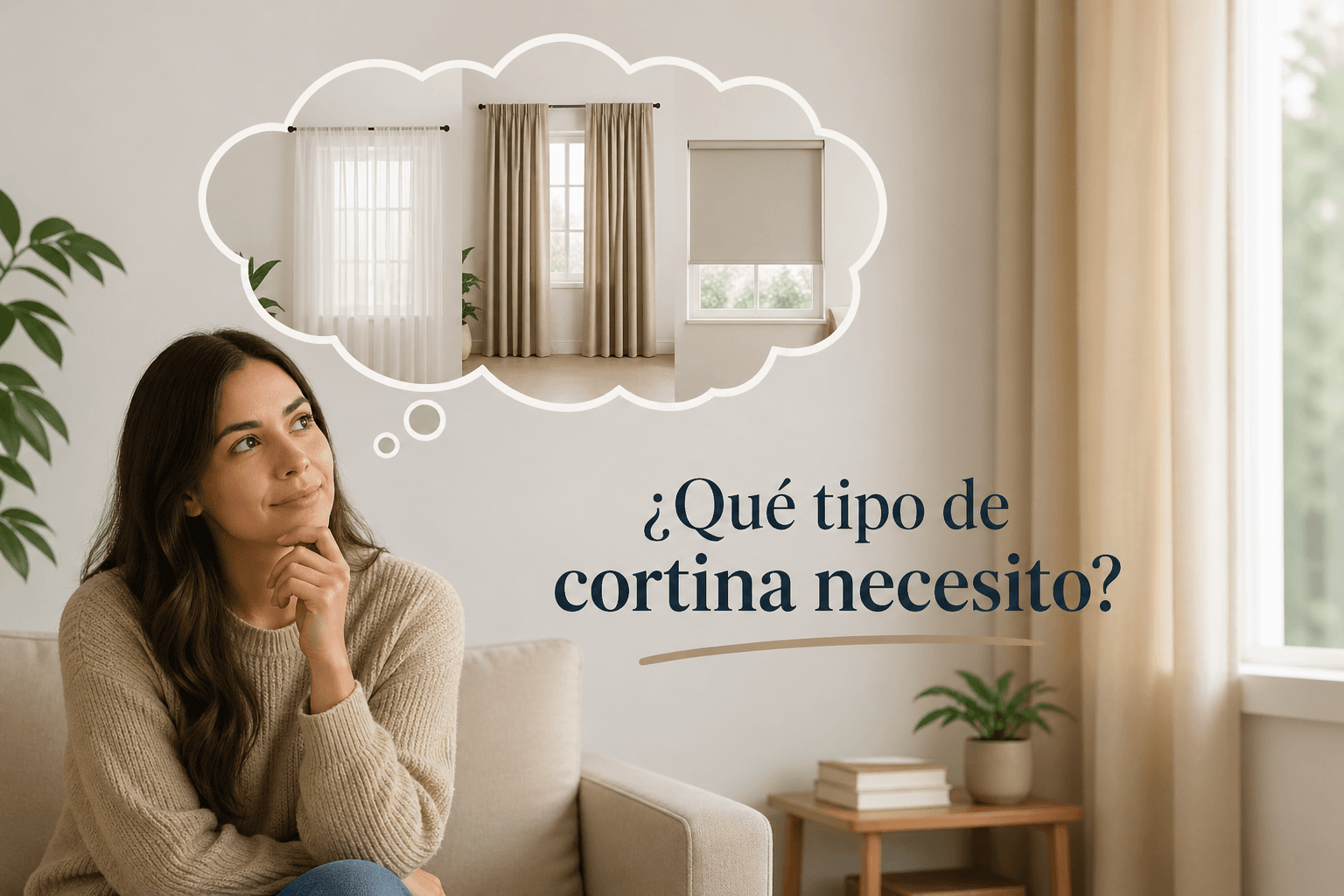 ¿Qué cortina necesito? Guía rápida para elegir la ideal